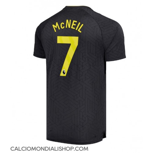 Maglie da calcio Everton Dwight McNeil #7 Seconda Maglia 2024-25 Manica Corta